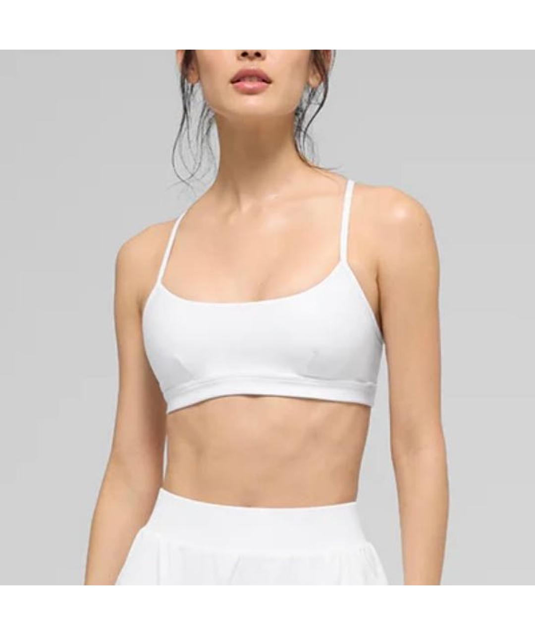 ALO YOGA Белая майка, фото 4