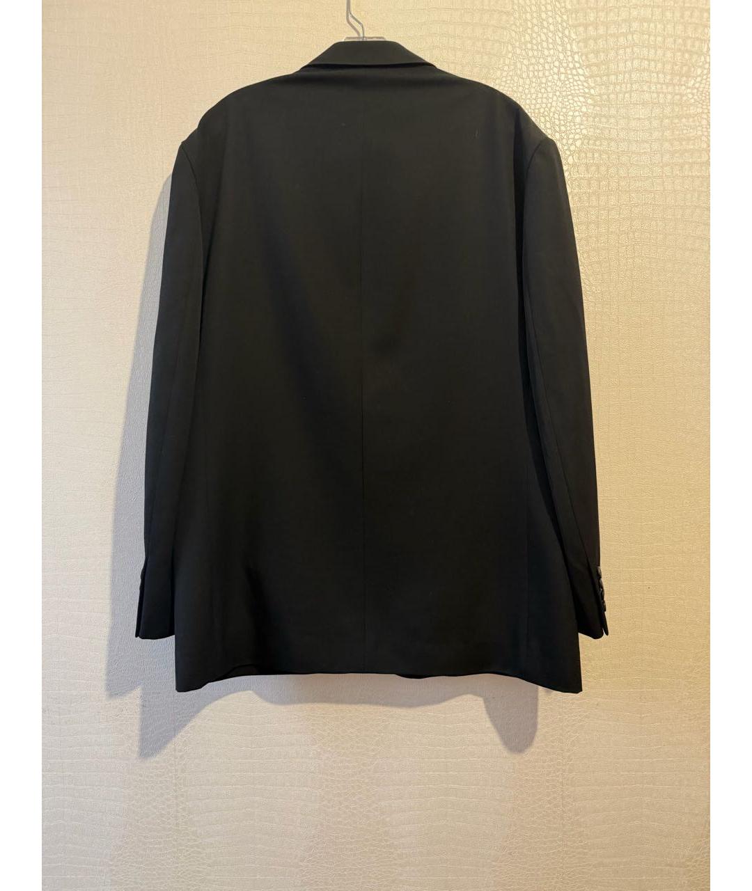 THE ROW Черный шерстяной жакет/пиджак, фото 2