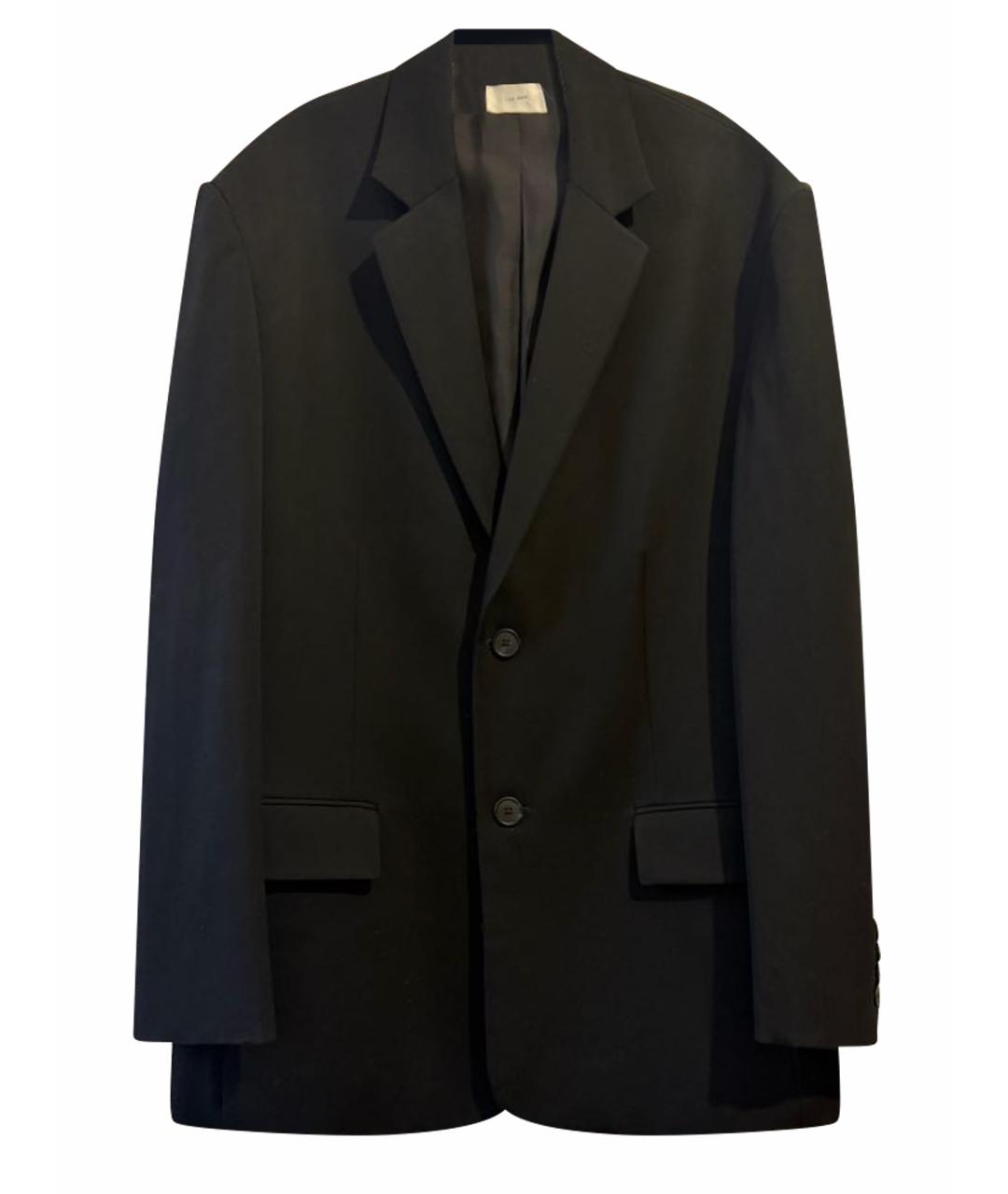 THE ROW Черный шерстяной жакет/пиджак, фото 1