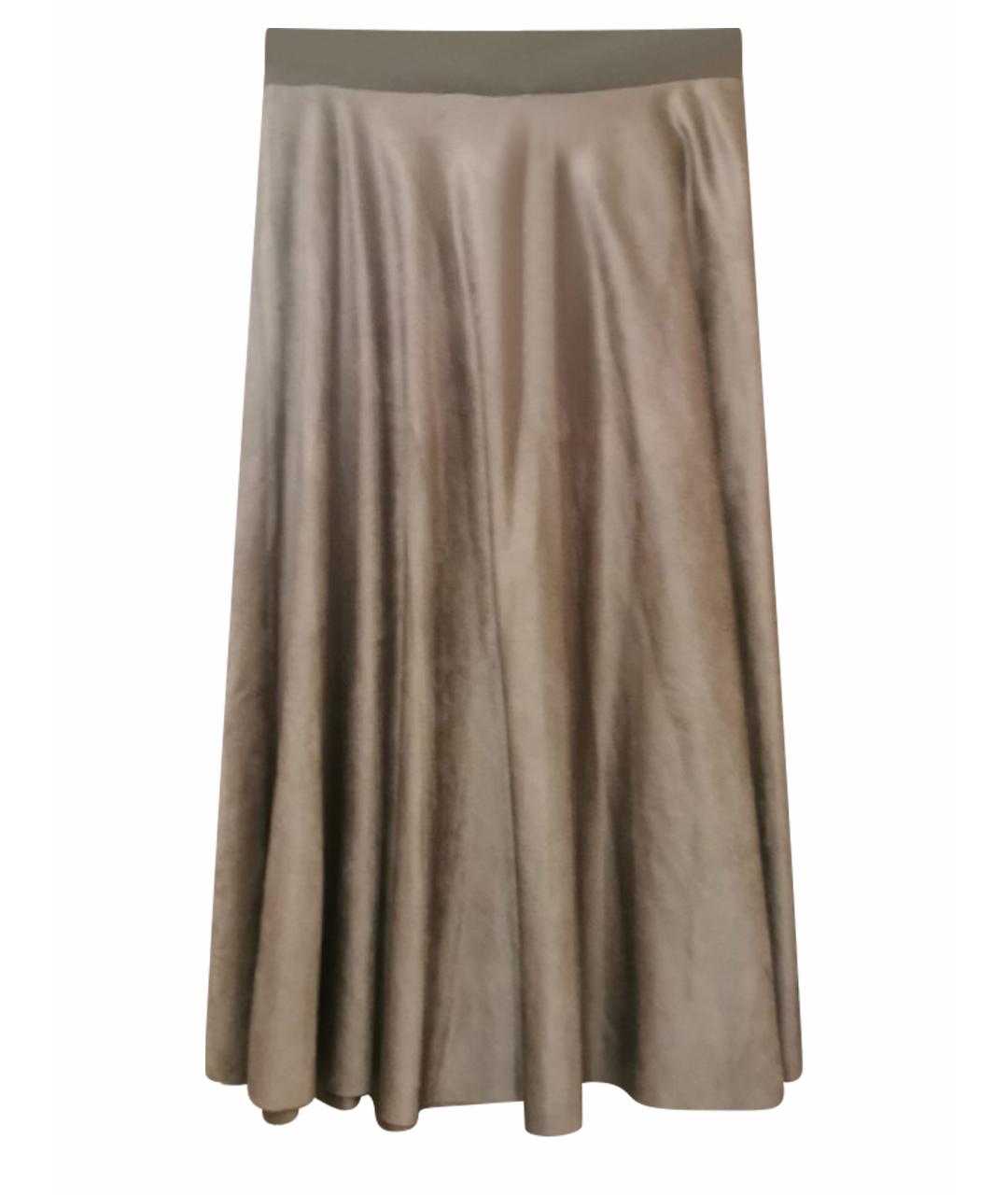 D.EXTERIOR Коричневая юбка миди, фото 1