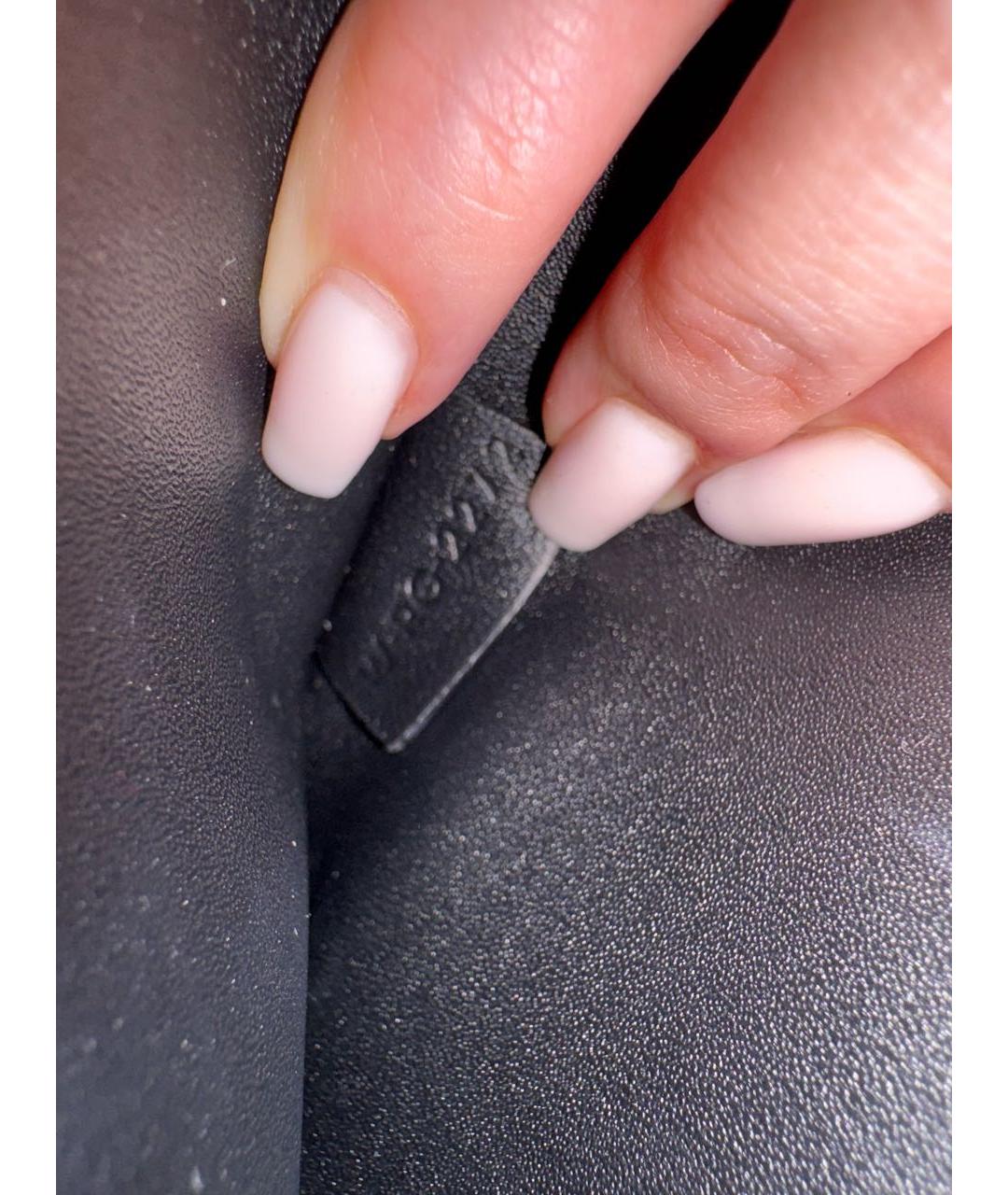 CELINE Черная кожаная сумка через плечо, фото 7