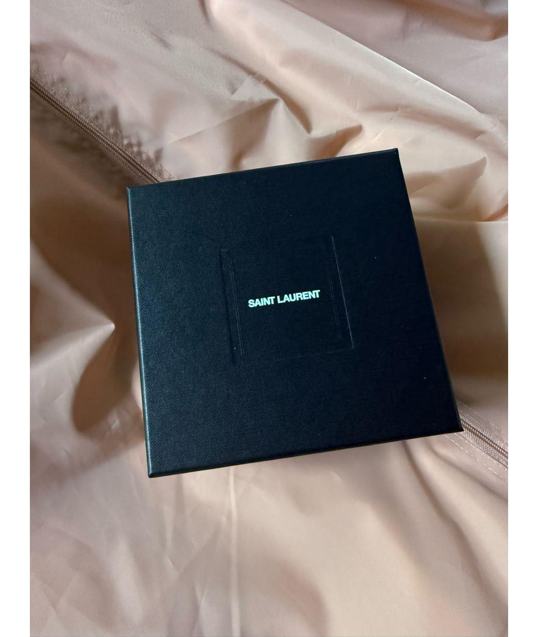 SAINT LAURENT Горчичный полиамидовый купальник, фото 3