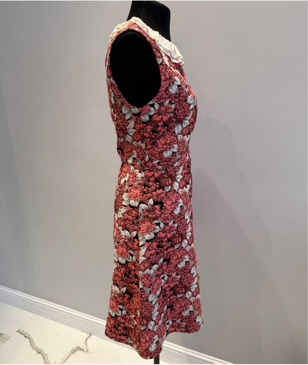 SANDRO Мульти полиэстеровое повседневное платье, фото 4