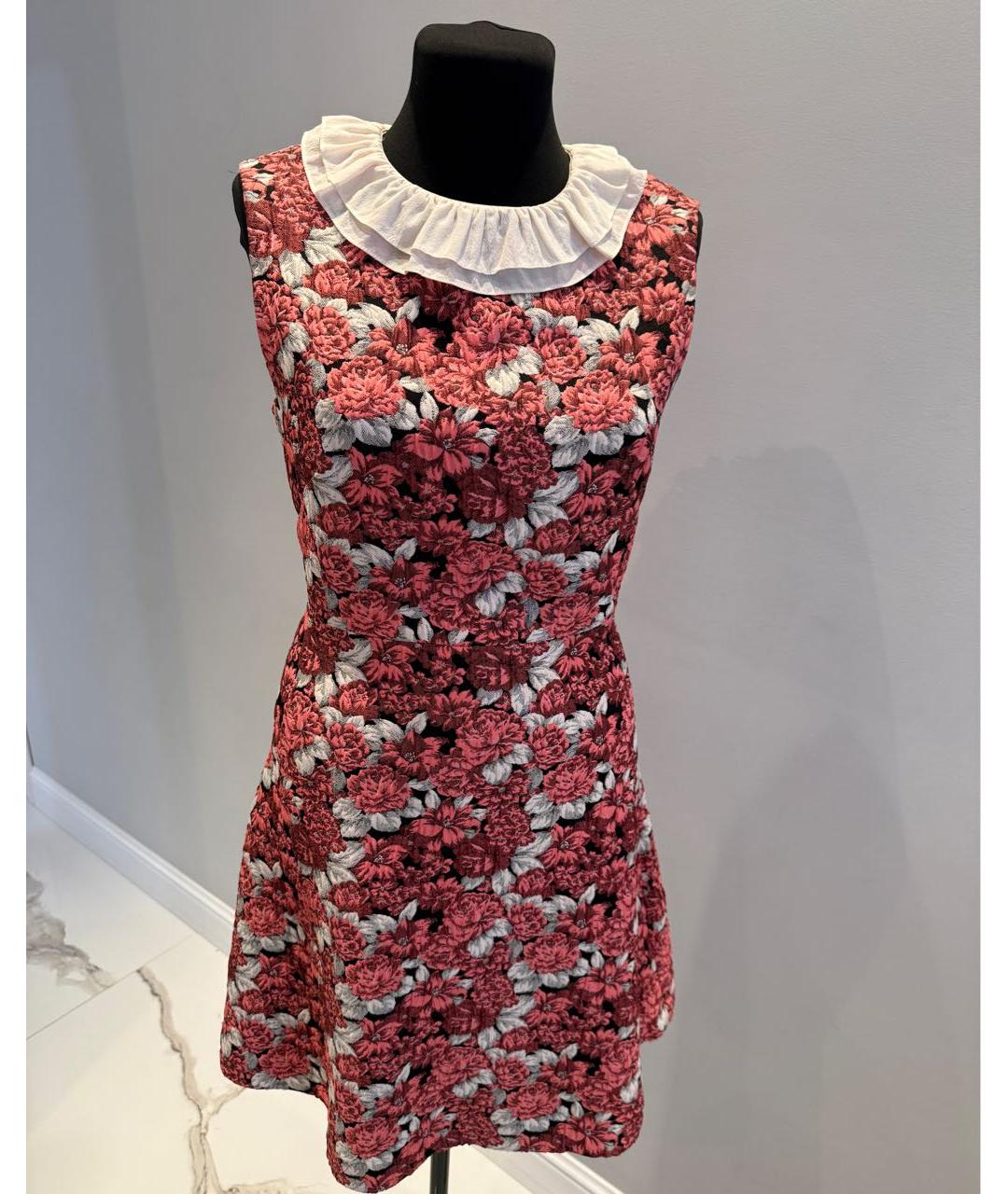 SANDRO Мульти полиэстеровое повседневное платье, фото 8