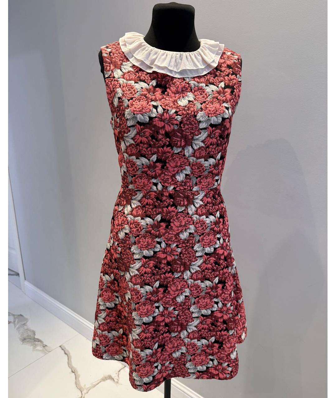 SANDRO Мульти полиэстеровое повседневное платье, фото 9