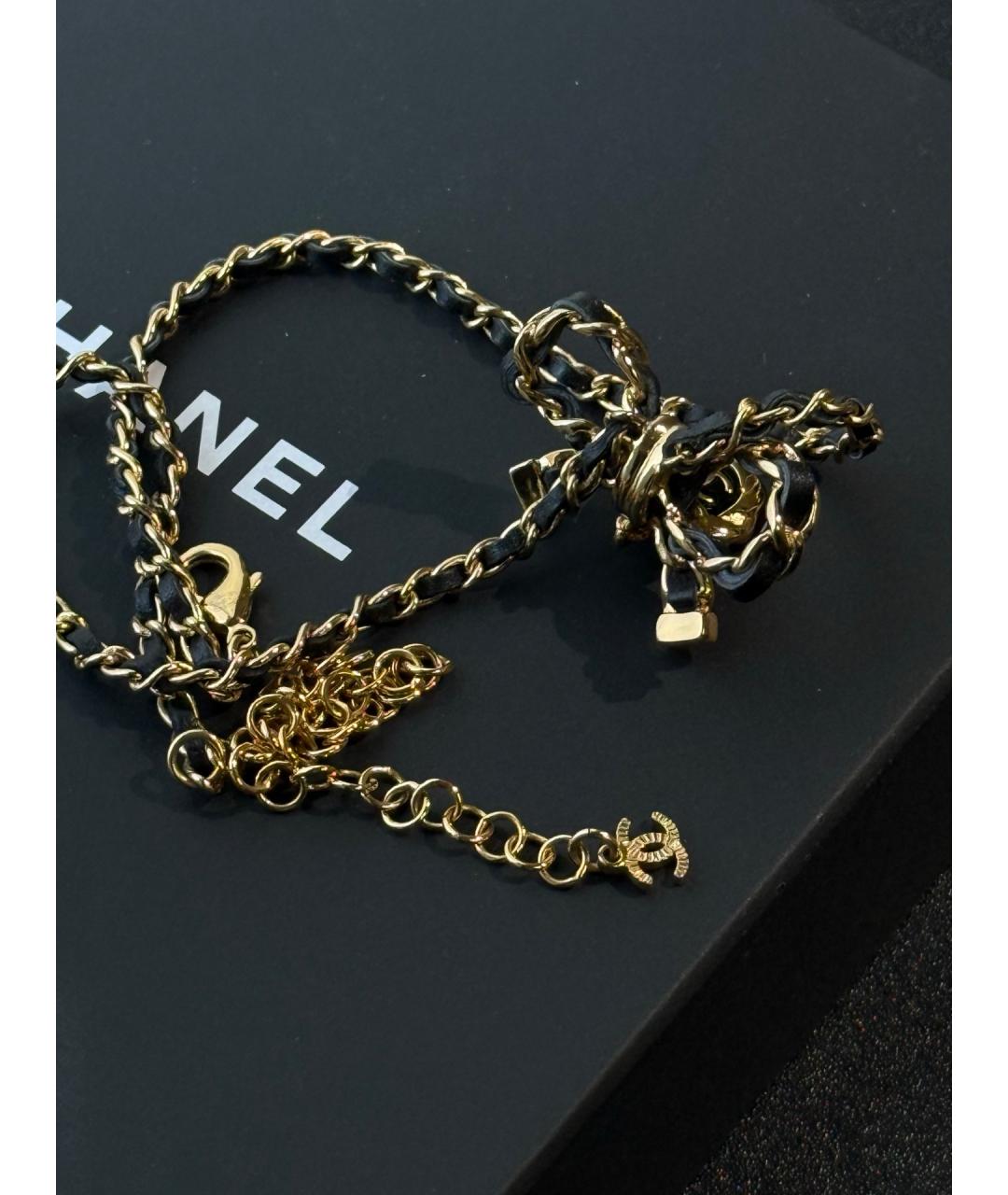 CHANEL Золотое колье, фото 4