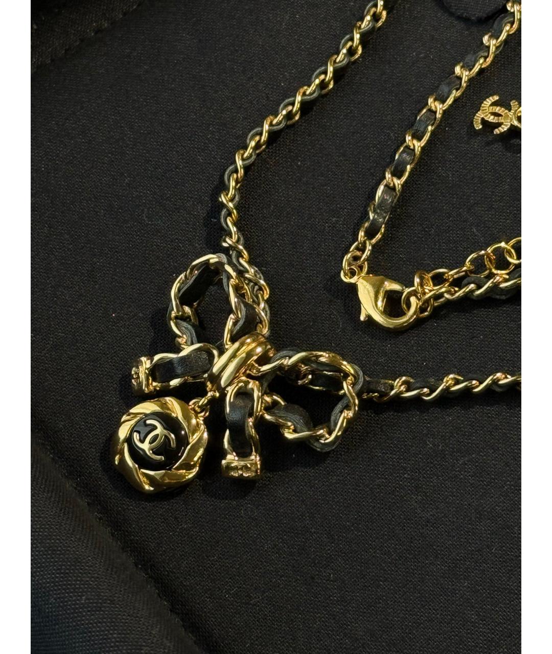 CHANEL Золотое колье, фото 2