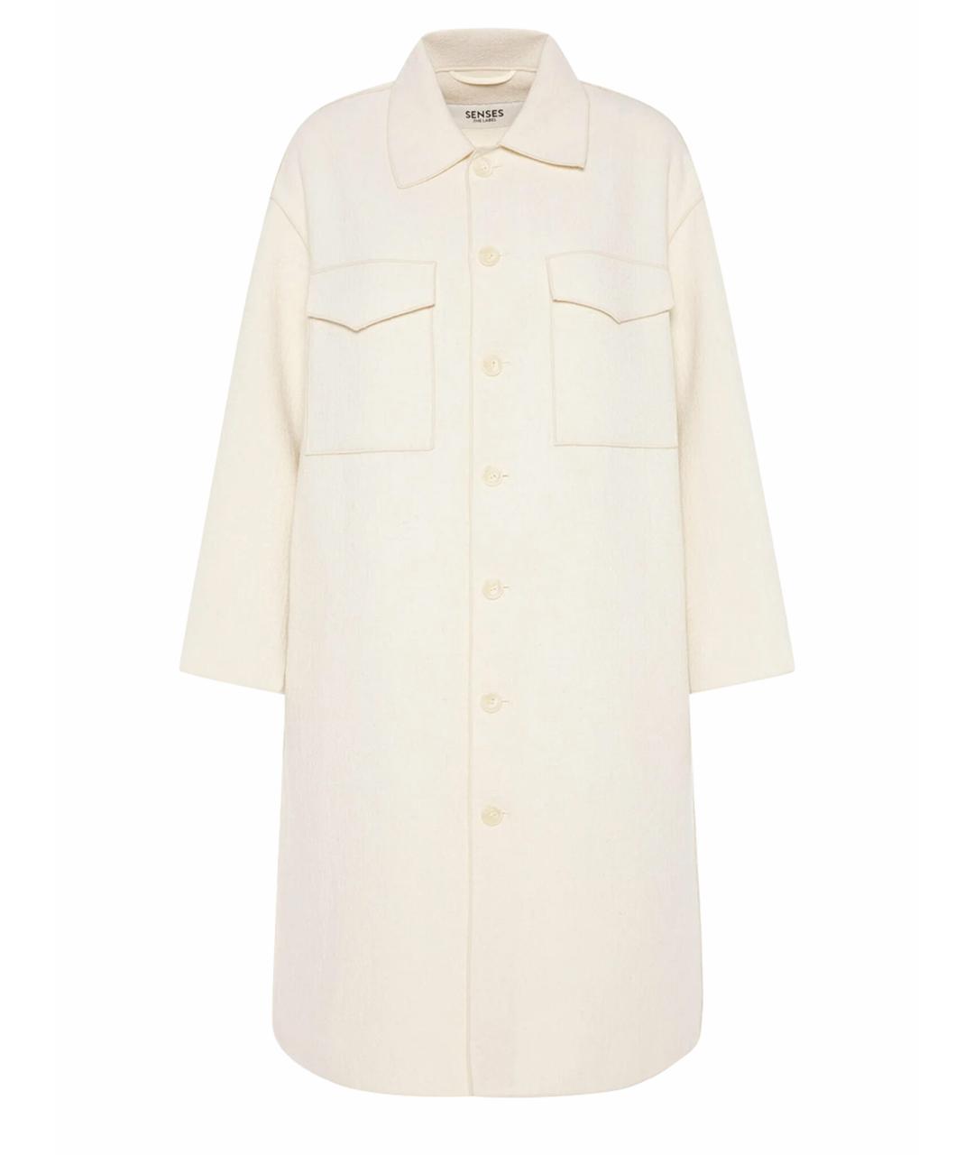 GENTRY PORTOFINO Бежевый шерстяной джемпер / свитер, фото 1