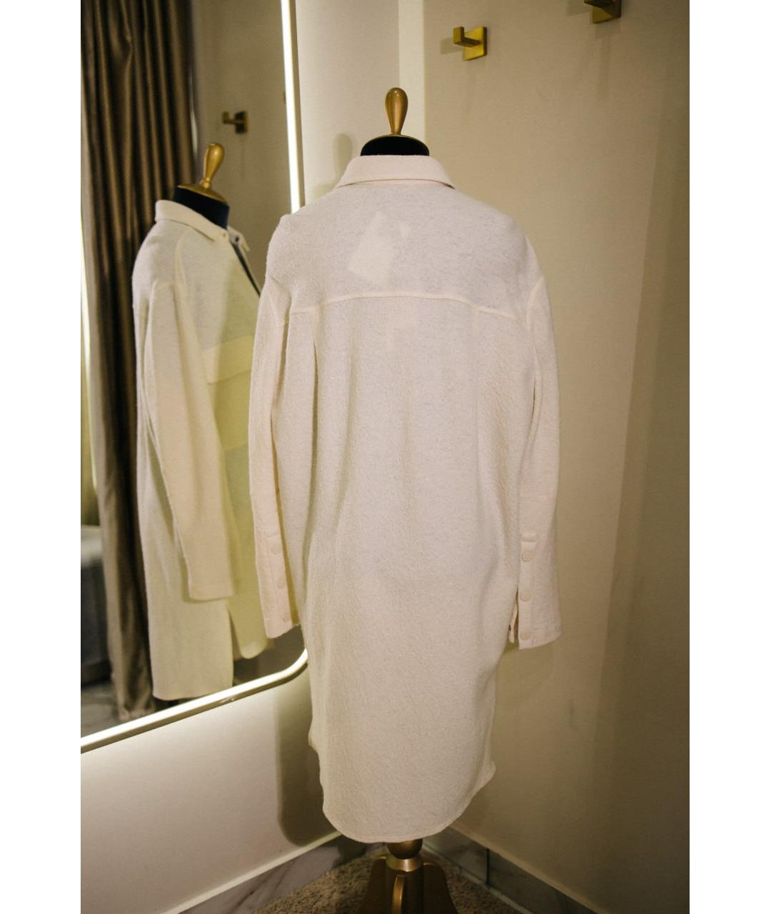 GENTRY PORTOFINO Бежевый шерстяной джемпер / свитер, фото 4