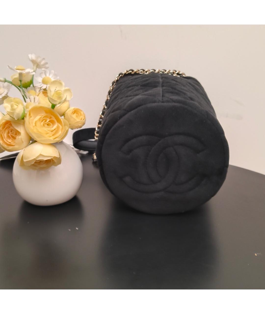 CHANEL Черная сумка через плечо, фото 4