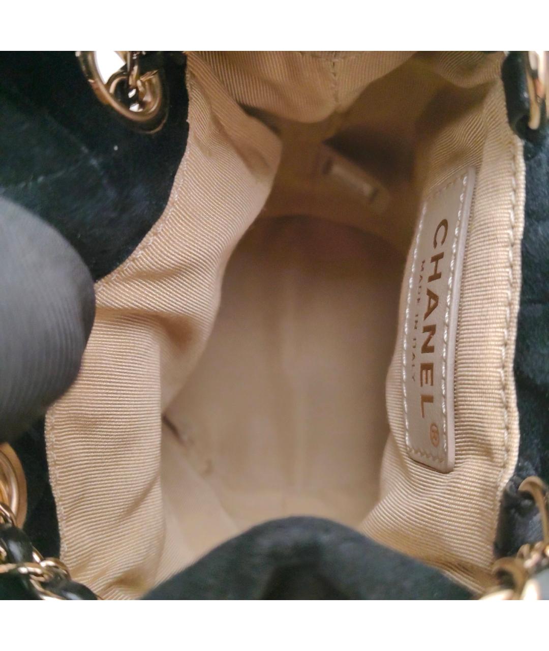 CHANEL Черная сумка через плечо, фото 8