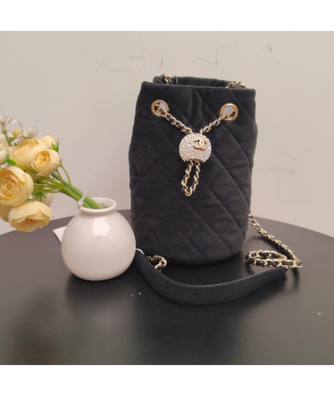 CHANEL Черная сумка через плечо, фото 9