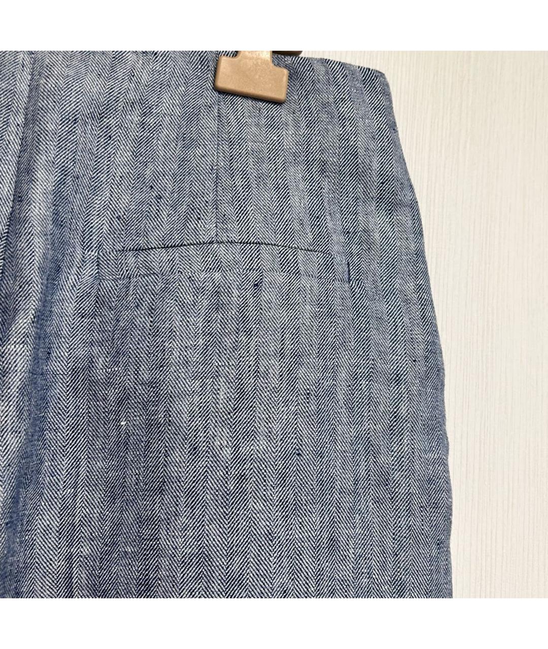 BRUNELLO CUCINELLI Синие шорты, фото 5