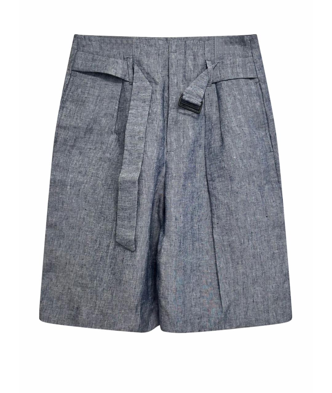 BRUNELLO CUCINELLI Синие шорты, фото 1