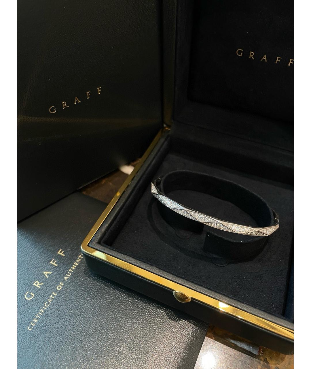 GRAFF Серебрянный браслет из белого золота, фото 5