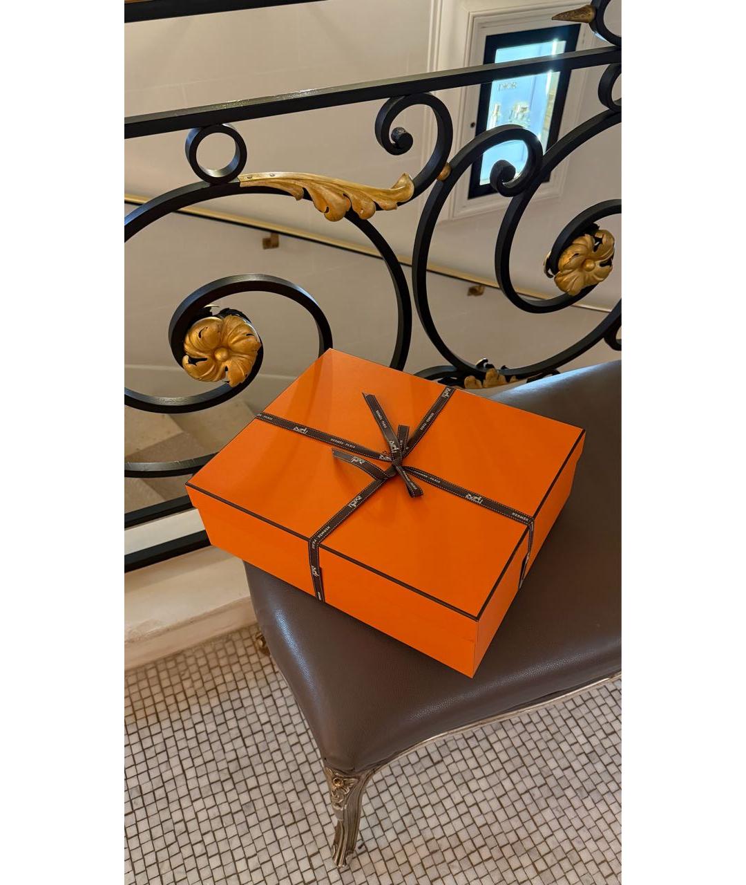 HERMES Черная кожаная сумка через плечо, фото 7