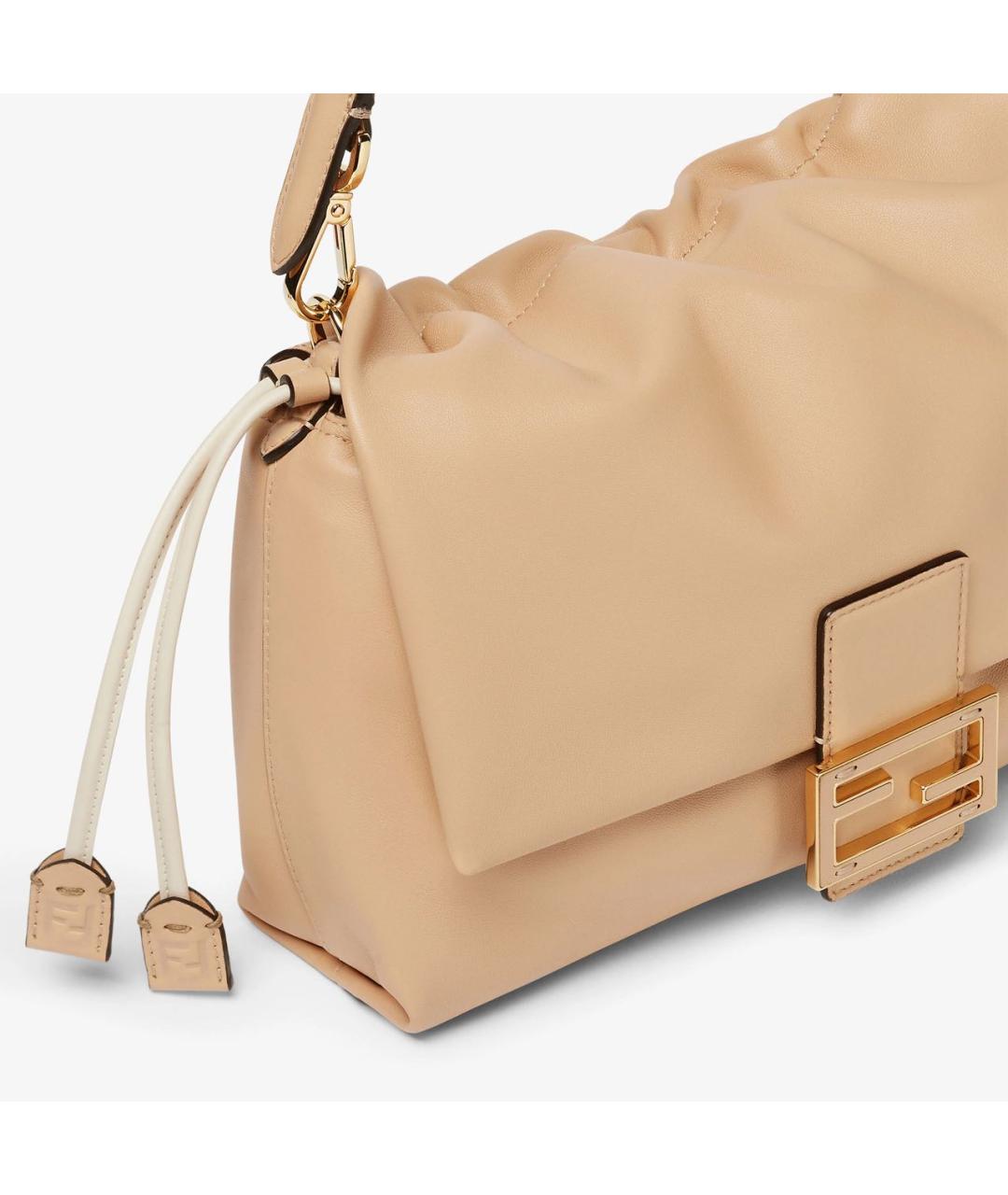 FENDI Розовая кожаная сумка через плечо, фото 8