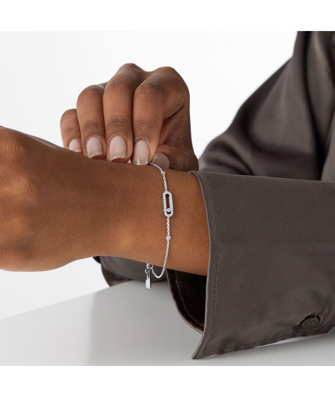 MESSIKA Серебрянный браслет из белого золота, фото 2