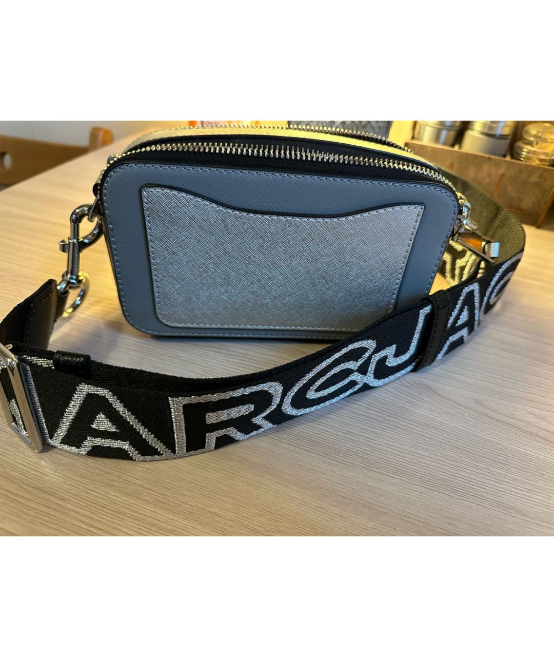 MARC JACOBS Серая кожаная сумка тоут, фото 3