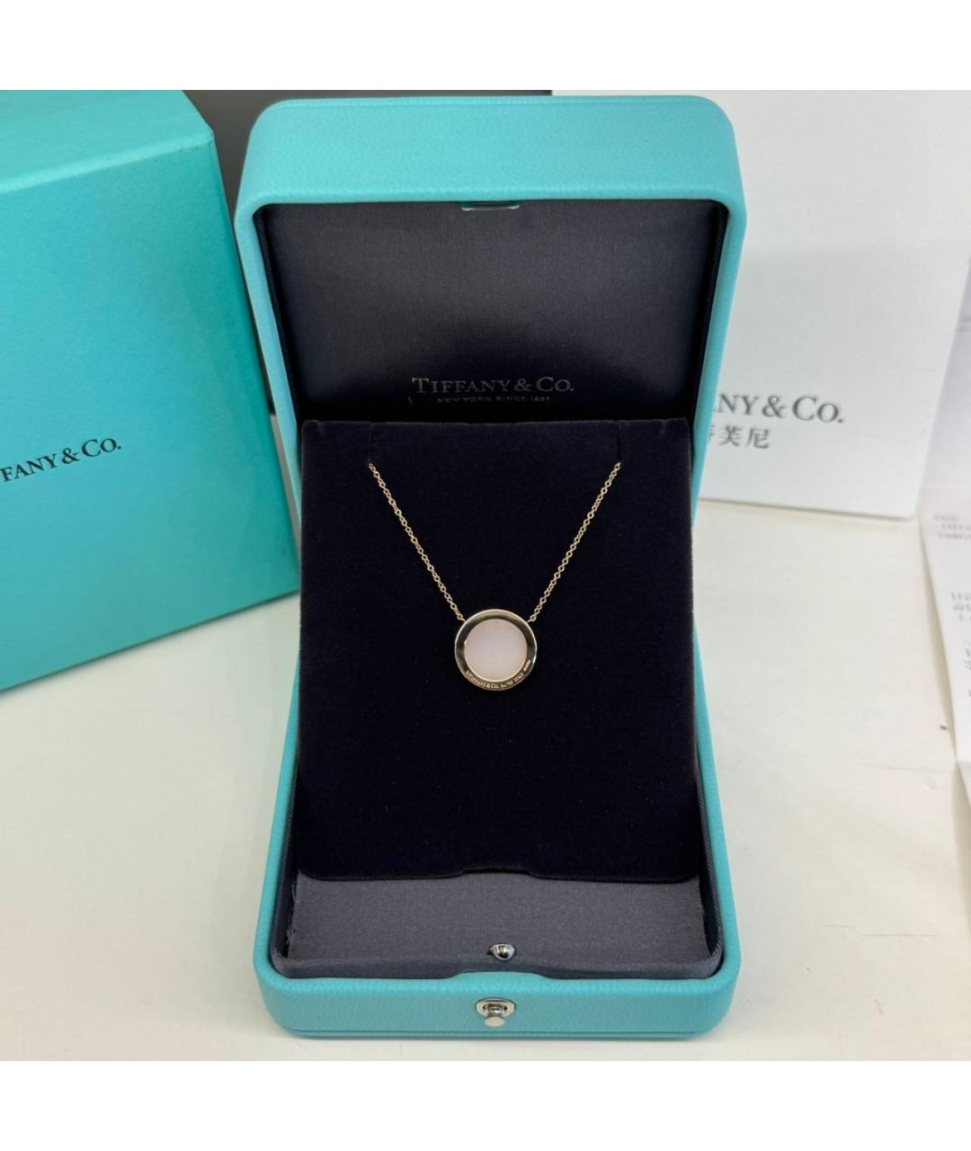 TIFFANY&CO Золотое колье из розового золота, фото 5