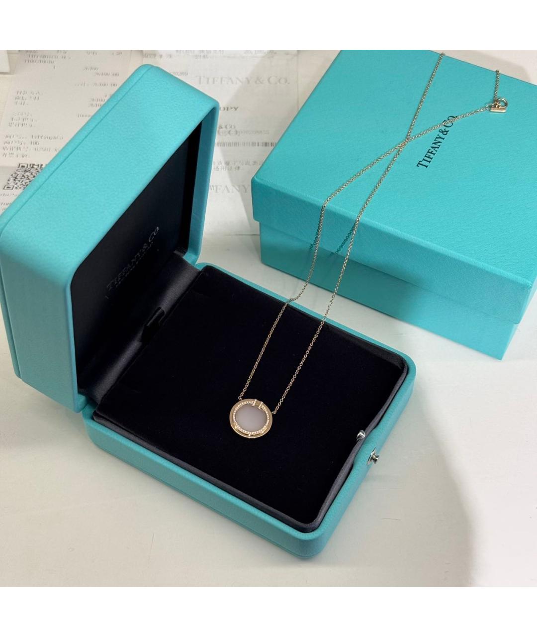 TIFFANY&CO Золотое колье из розового золота, фото 6