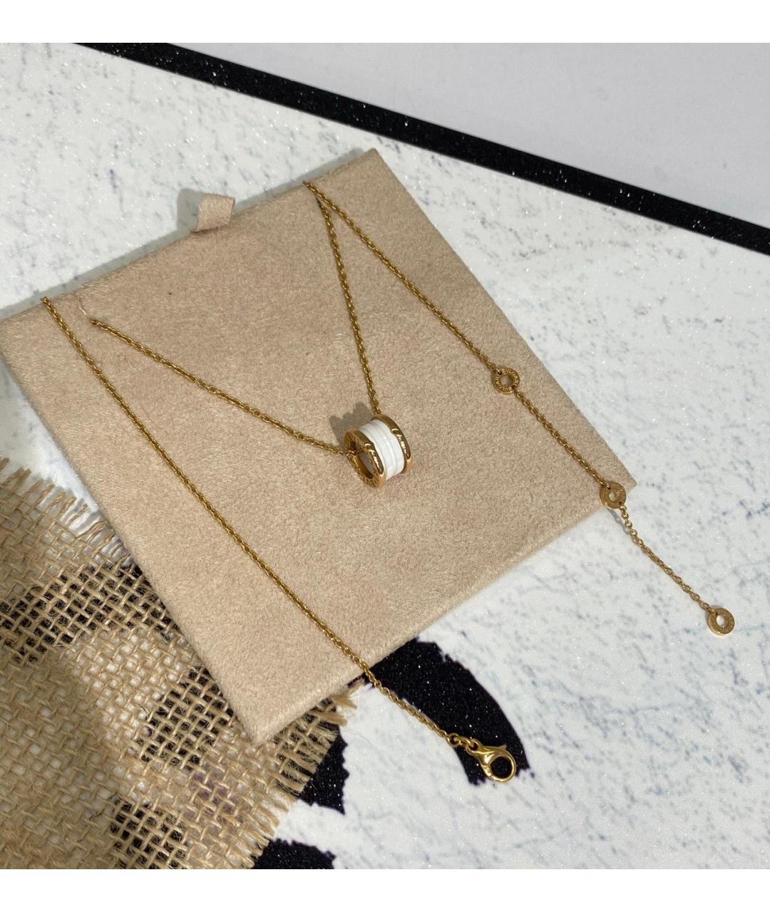 BVLGARI Золотое колье из розового золота, фото 2