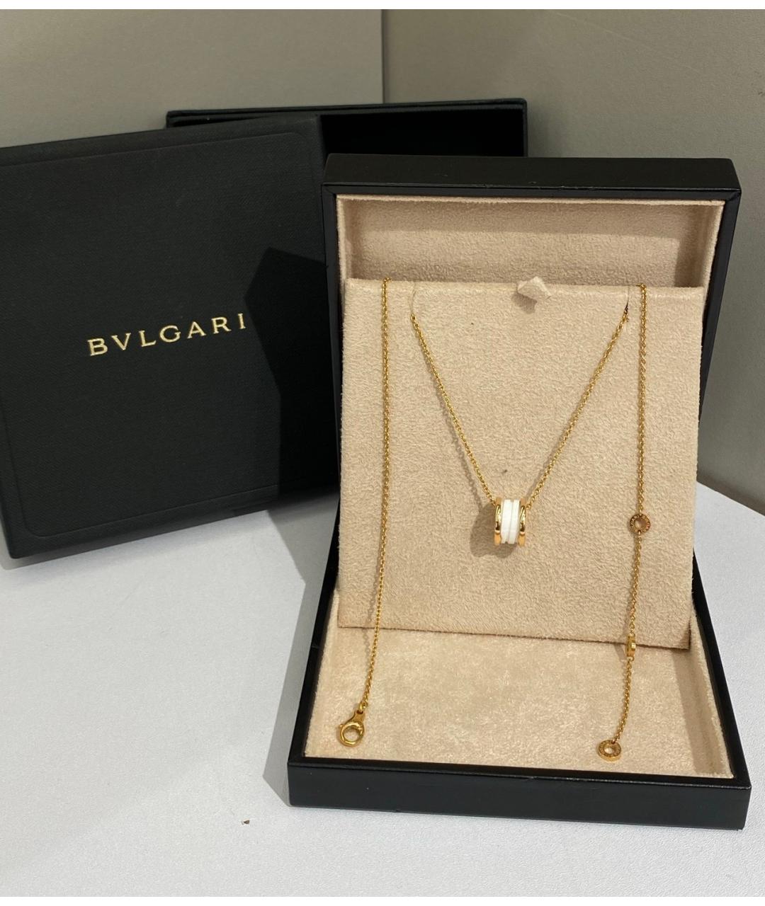 BVLGARI Золотое колье из розового золота, фото 9