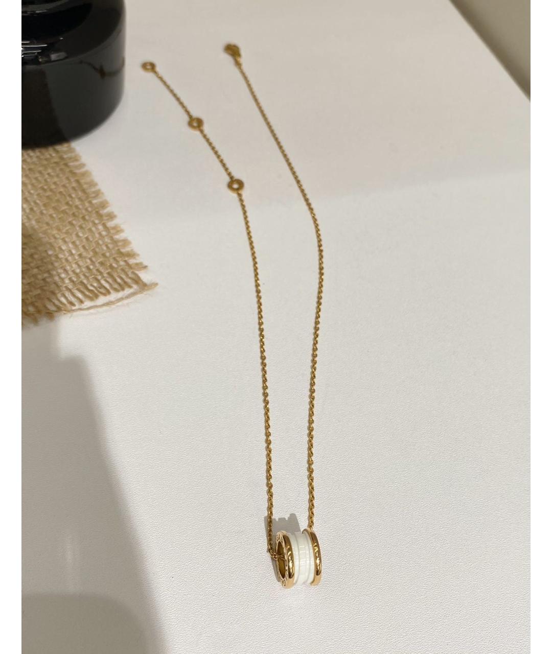 BVLGARI Золотое колье из розового золота, фото 3