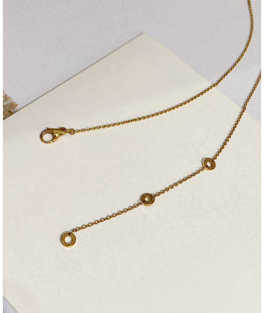 BVLGARI Золотое колье из розового золота, фото 5