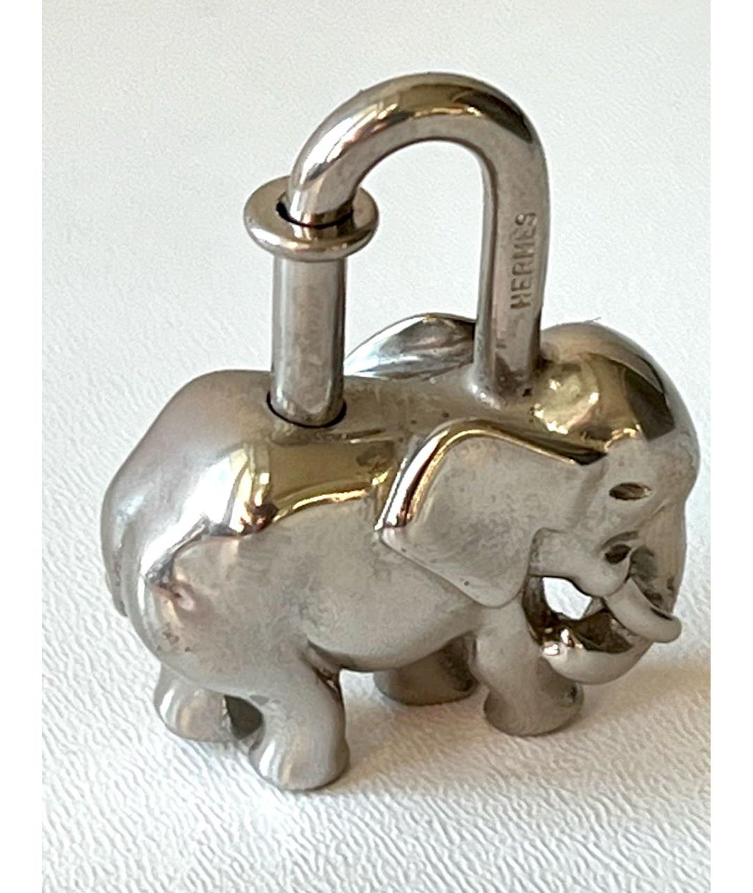 HERMES Серебрянный брелок, фото 2