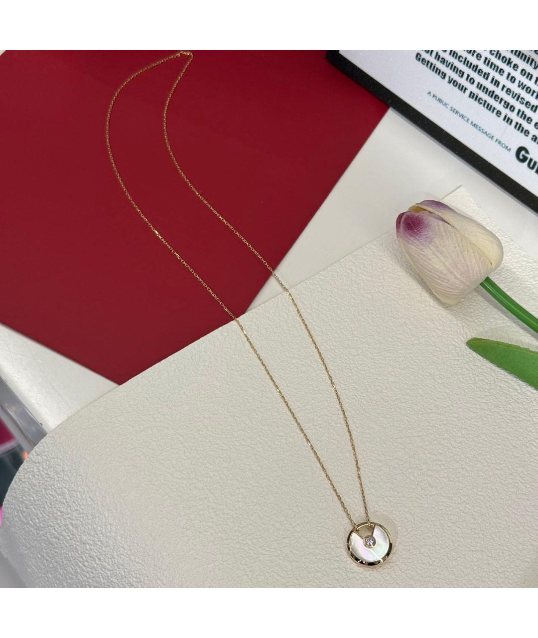 CARTIER Золотое колье из желтого золота, фото 9