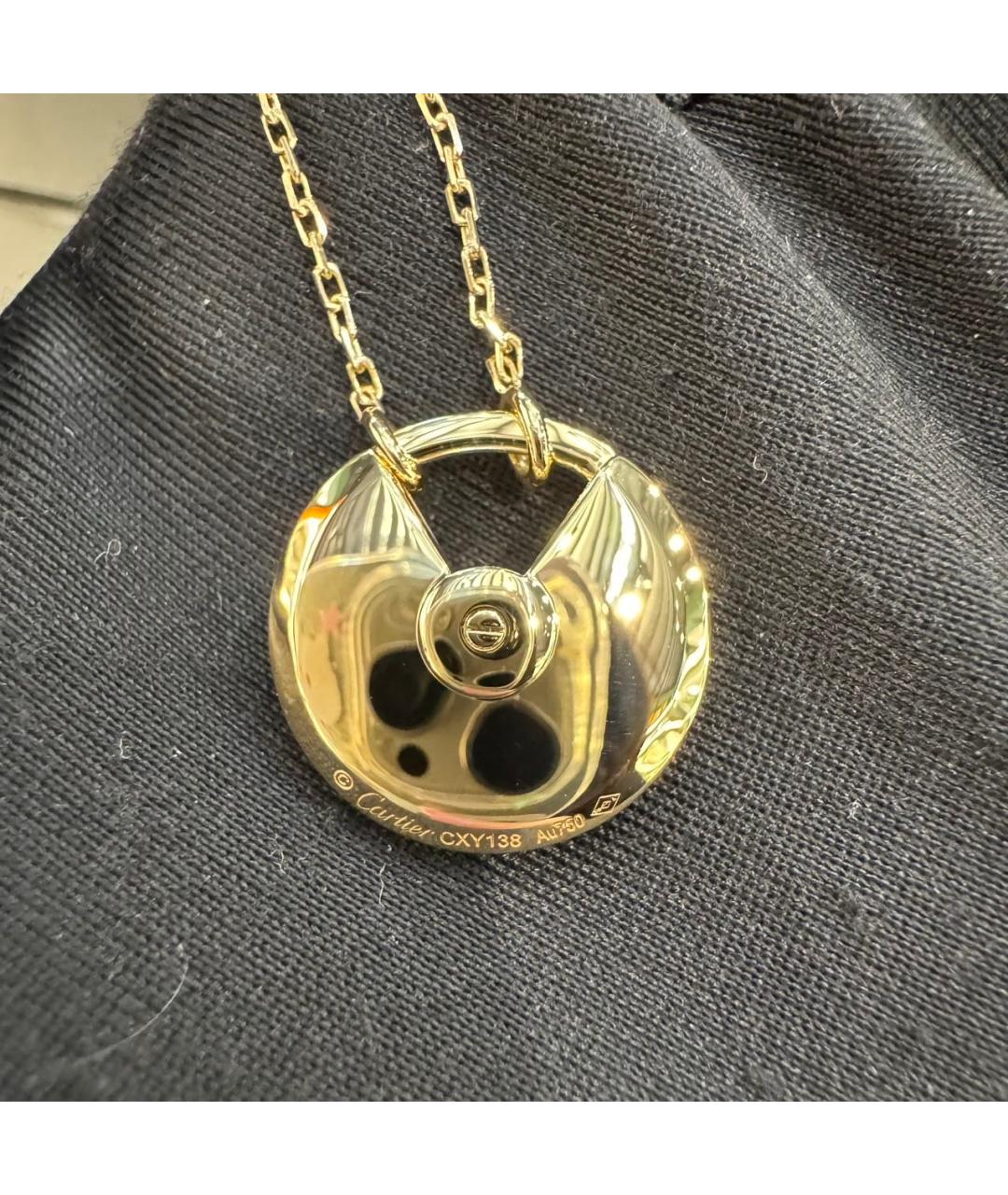 CARTIER Золотое колье из желтого золота, фото 7