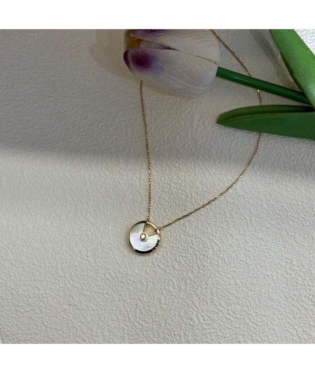 CARTIER Золотое колье из желтого золота, фото 2