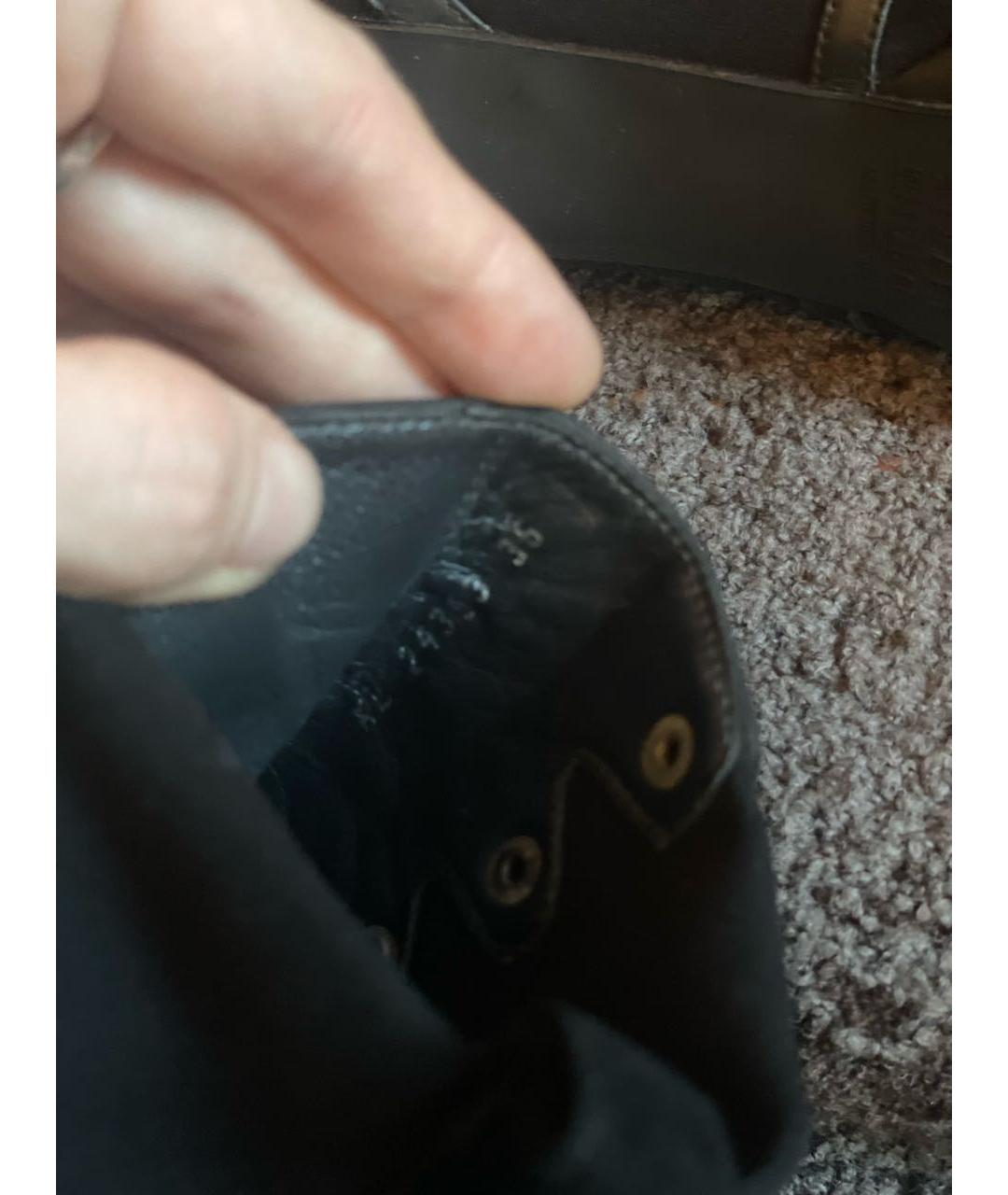 STUART WEITZMAN Черные замшевые ботильоны, фото 6