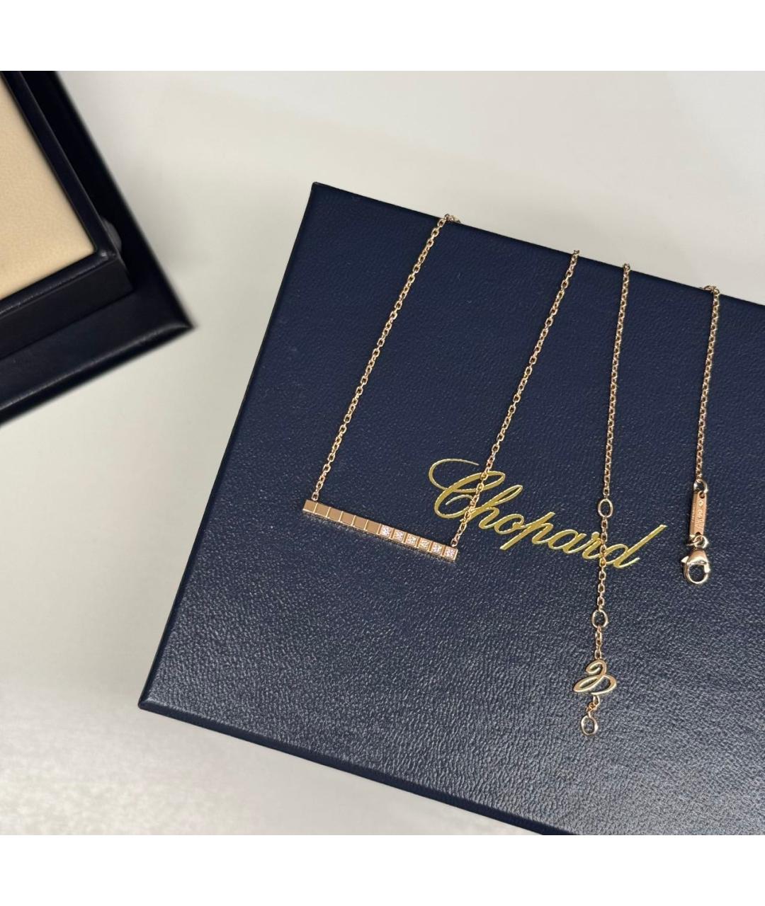 CHOPARD Золотое колье из розового золота, фото 7