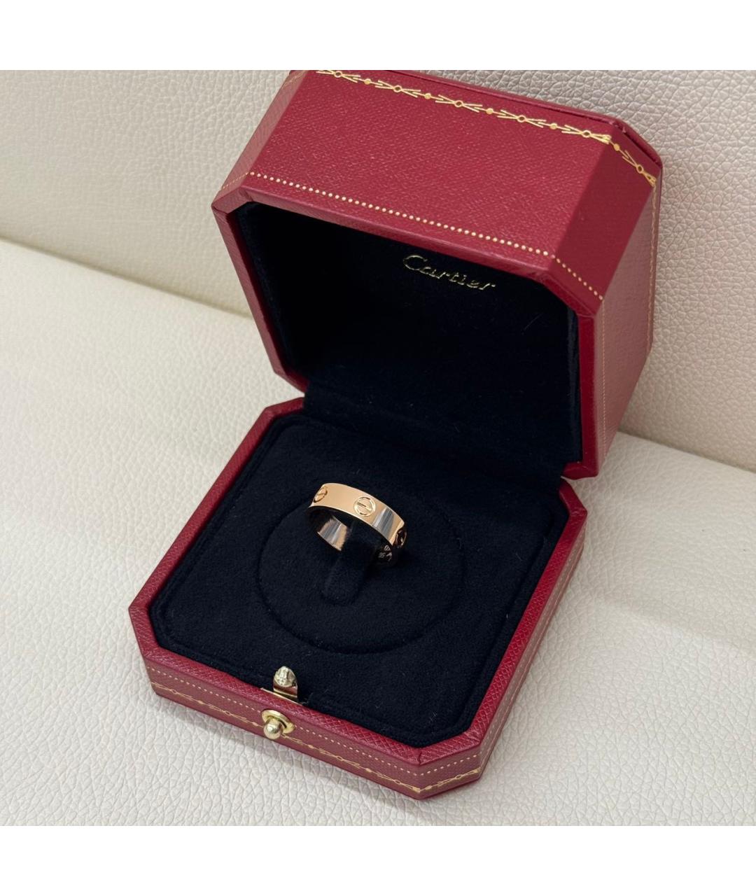 CARTIER Золотое кольцо из розового золота, фото 2