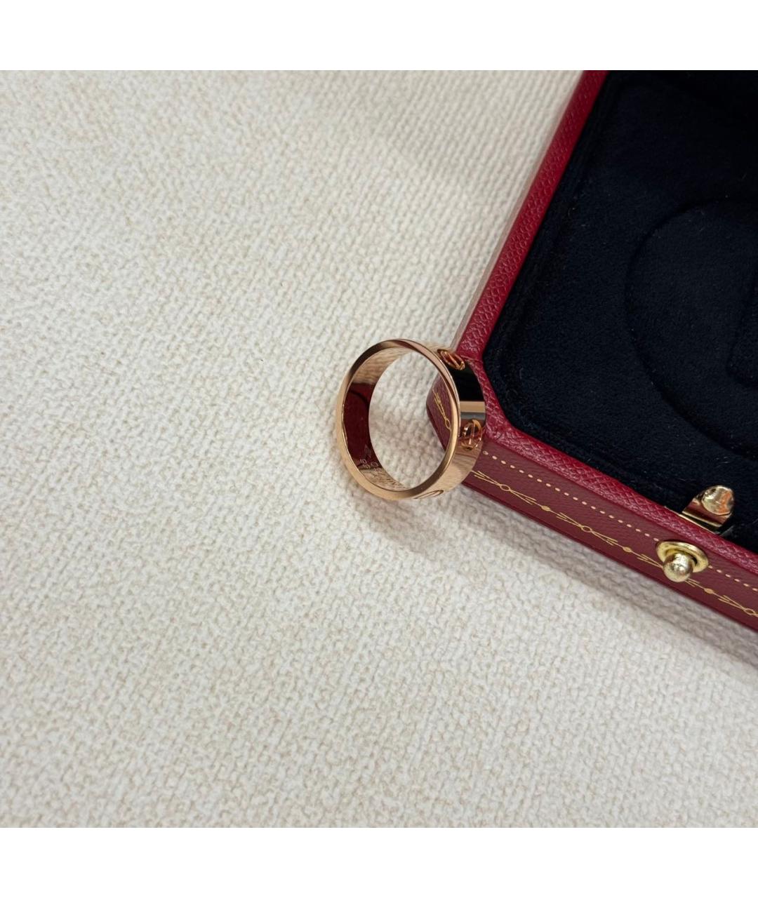 CARTIER Золотое кольцо из розового золота, фото 4