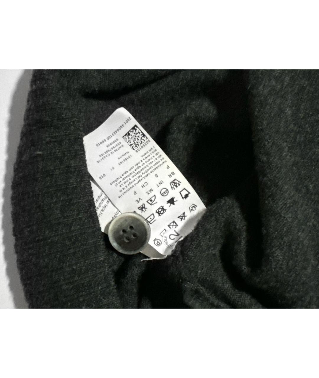 HUGO BOSS Серая шерстяная жилетка, фото 5