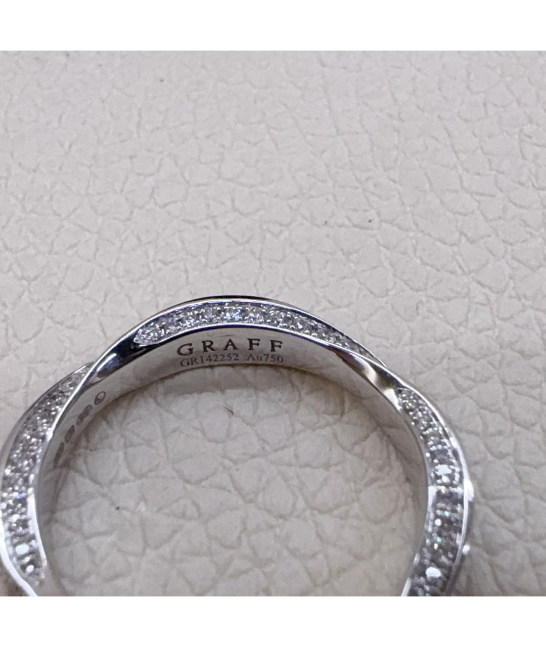GRAFF Серебряное кольцо из белого золота, фото 6