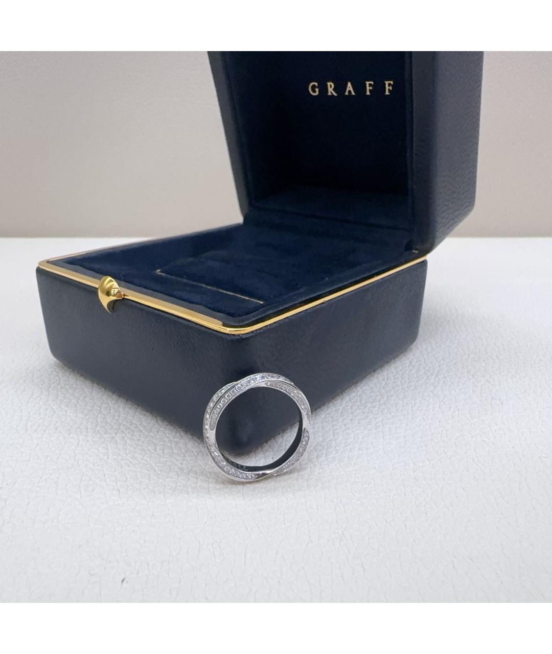 GRAFF Серебряное кольцо из белого золота, фото 5