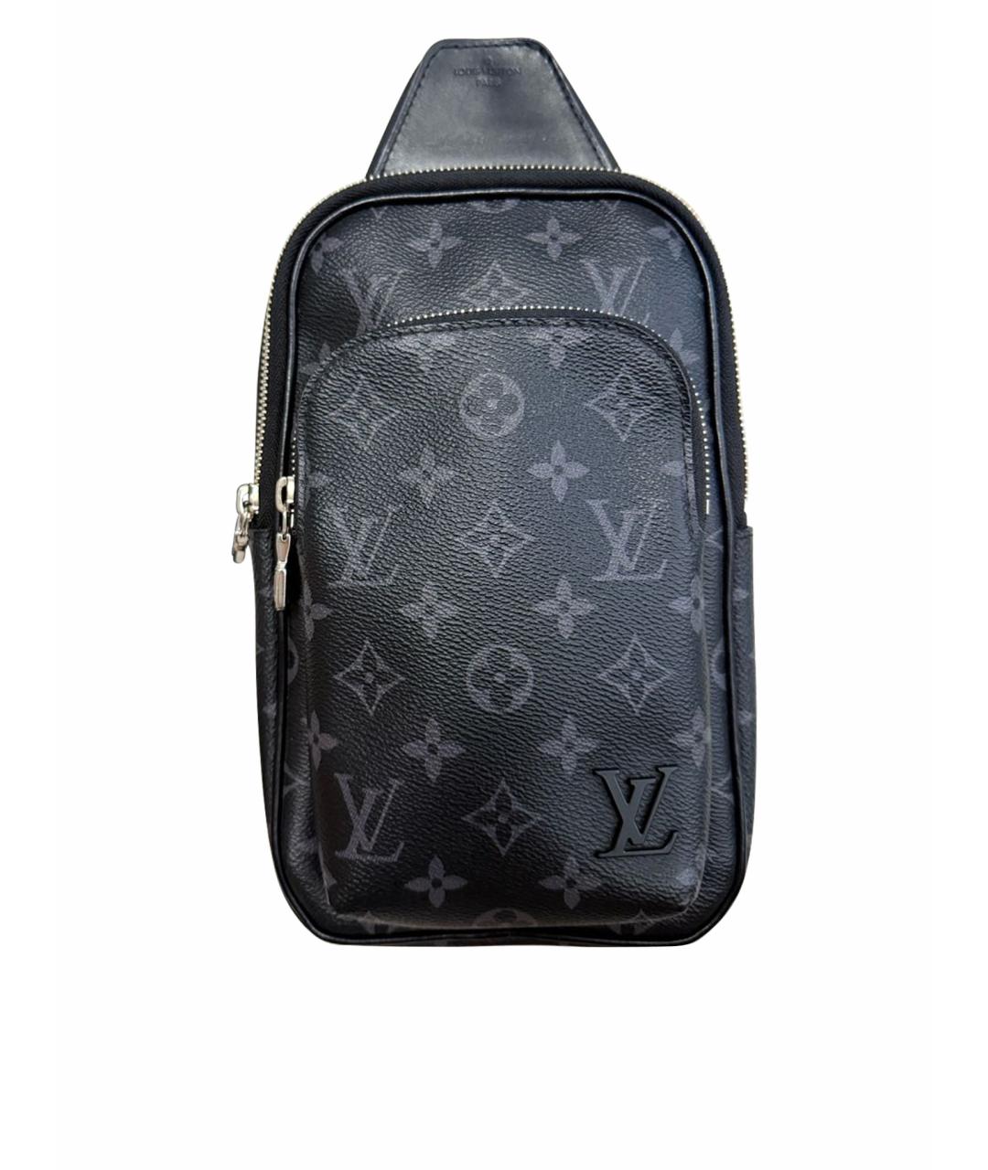 LOUIS VUITTON Черная сумка на плечо, фото 1