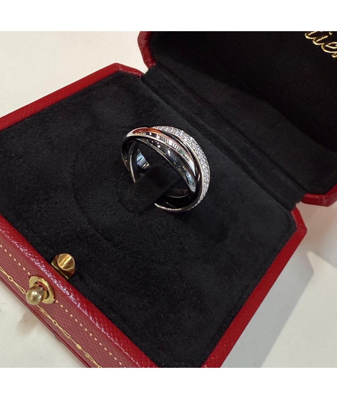 CARTIER Серебряное кольцо из белого золота, фото 4