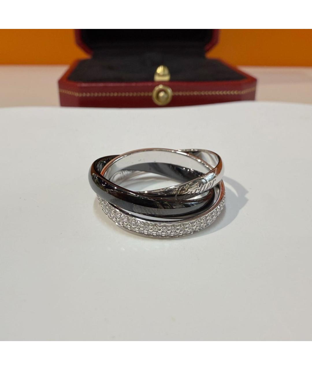 CARTIER Серебряное кольцо из белого золота, фото 5