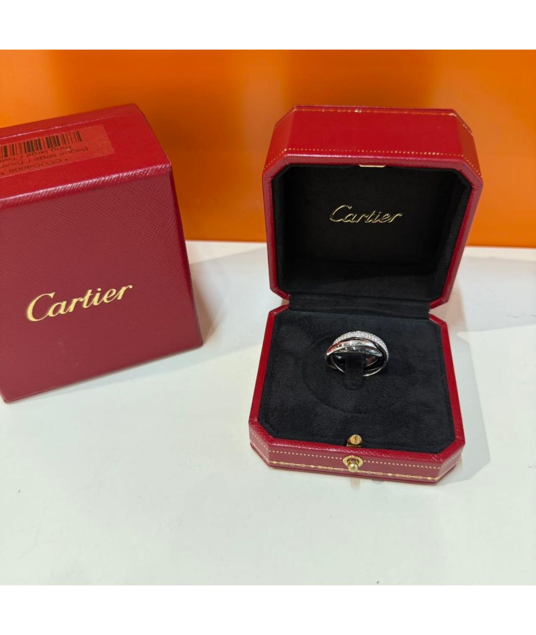 CARTIER Серебряное кольцо из белого золота, фото 2