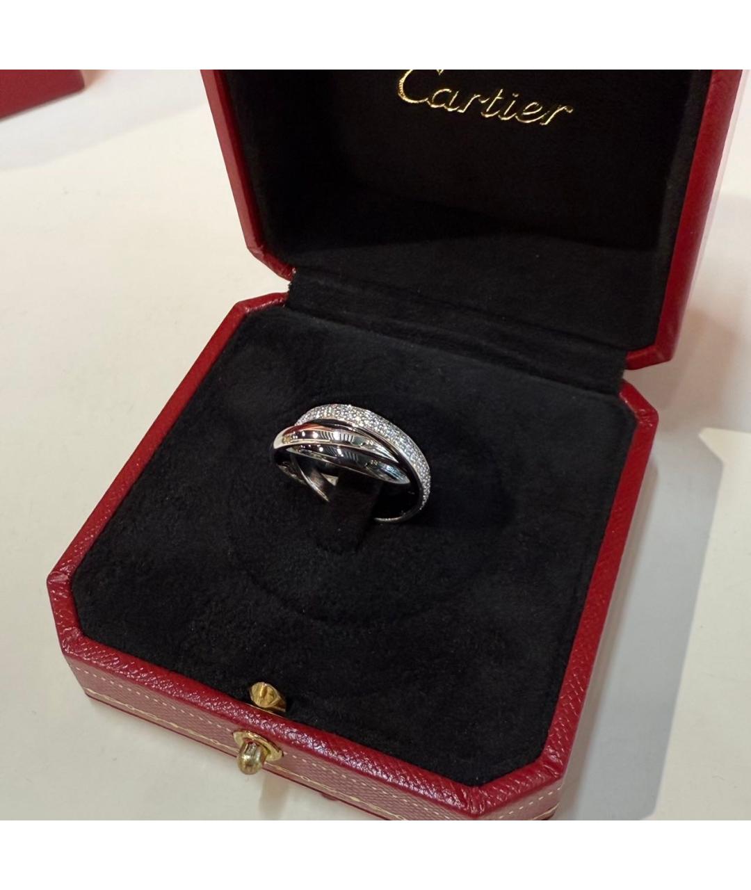 CARTIER Серебряное кольцо из белого золота, фото 3