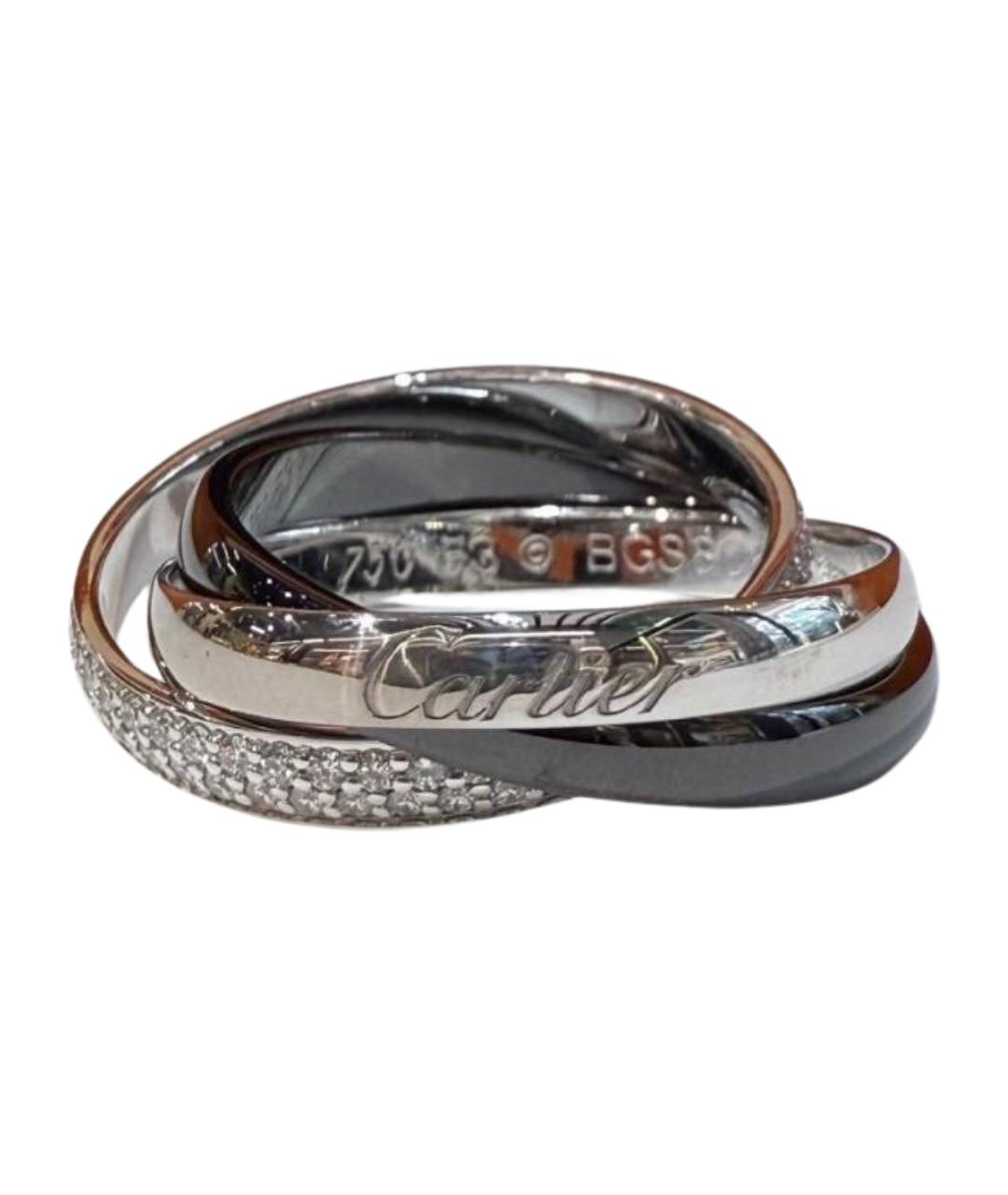 CARTIER Серебряное кольцо из белого золота, фото 1