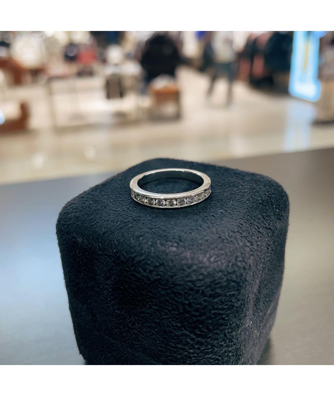 TIFFANY&CO Серебряное платиновое кольцо, фото 7