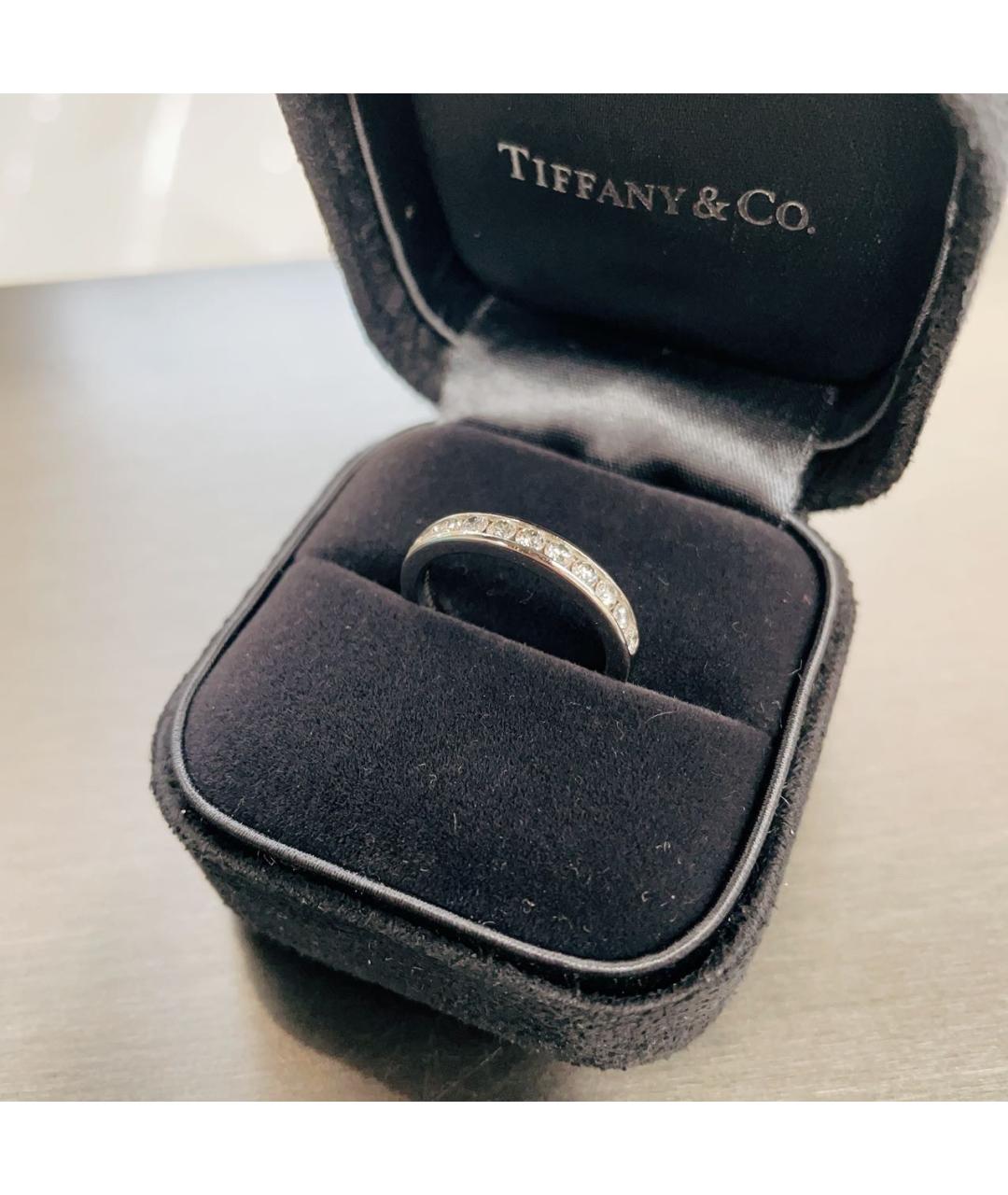 TIFFANY&CO Серебряное платиновое кольцо, фото 3