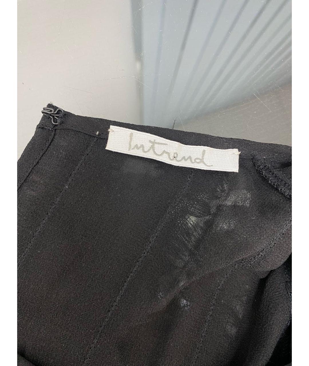 MAX MARA Черная шелковая блузы, фото 3