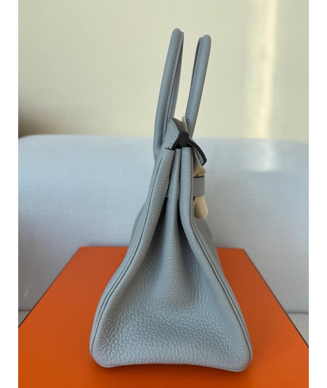 HERMES Кожаная сумка с короткими ручками, фото 3